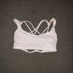 lululemon “Free To Be Bra Wild” in White